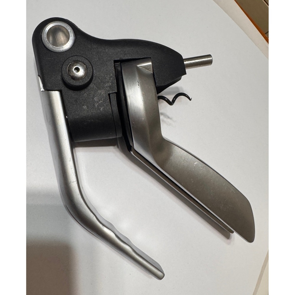 Wolfgang Puck Silver Rabbit Lever Corkscrew Professional Wine Opener Bar Tool
